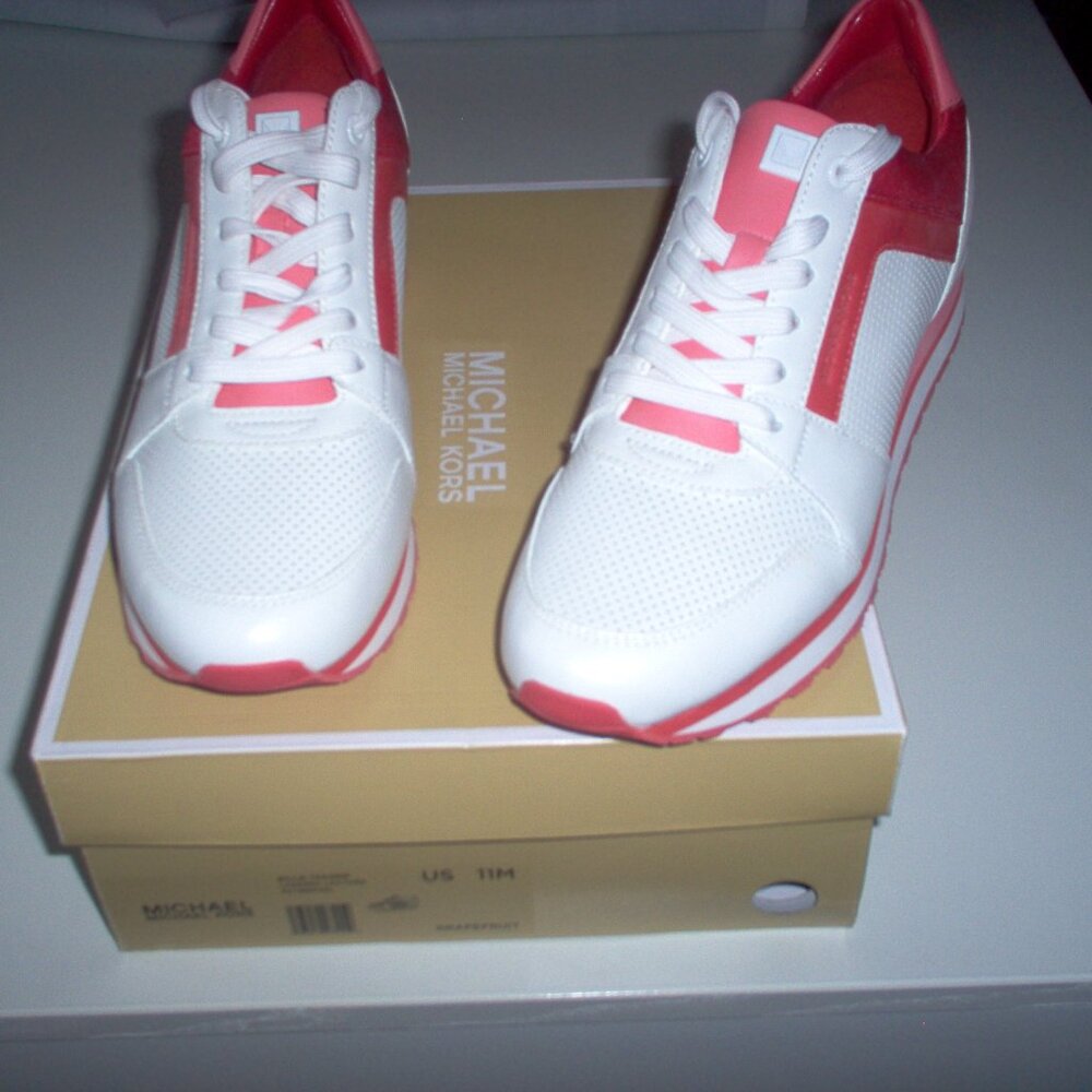 MICHAEL KORS BILLIE TRAINER LEATHER
